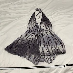 Tye Dye Halter Romper